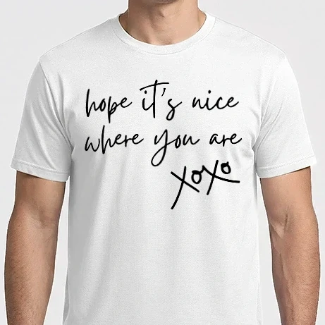 Férfi Imperial póló - Taylor Swift hope its nice where you are