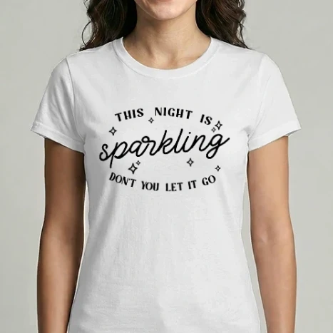 Női Imperial póló - Taylor Swift This night is sparkling
