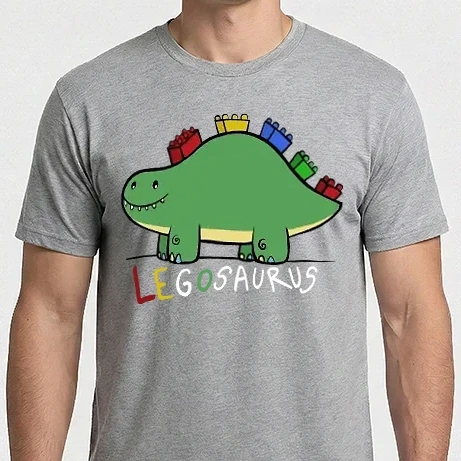Férfi Imperial póló - Legosaurus