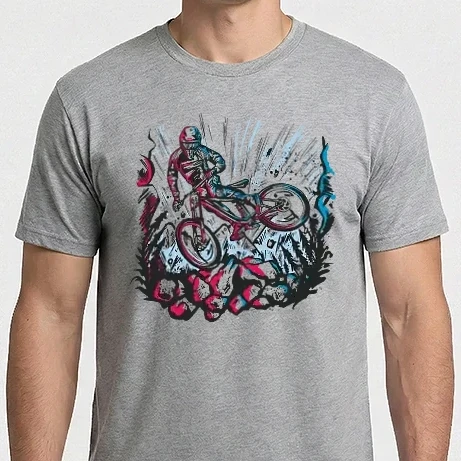 Férfi Imperial póló - Downhill Biker