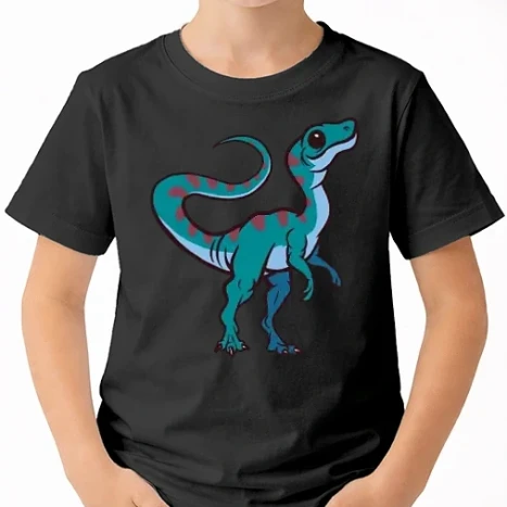 Uniszex gyerek Póló - Compsognathus