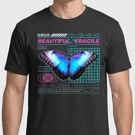 Férfi Imperial póló - Trap Butterfly