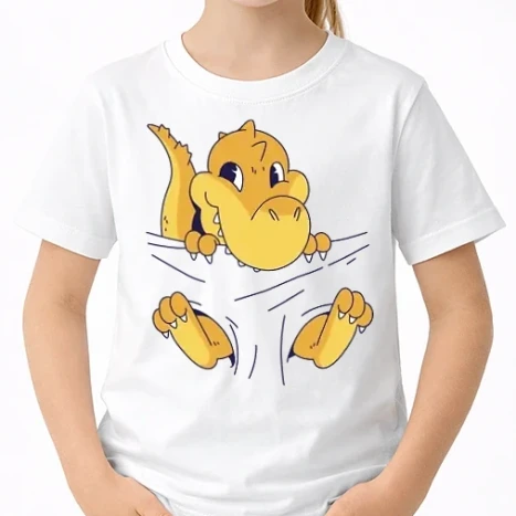 Uniszex gyerek Póló - Baby rex