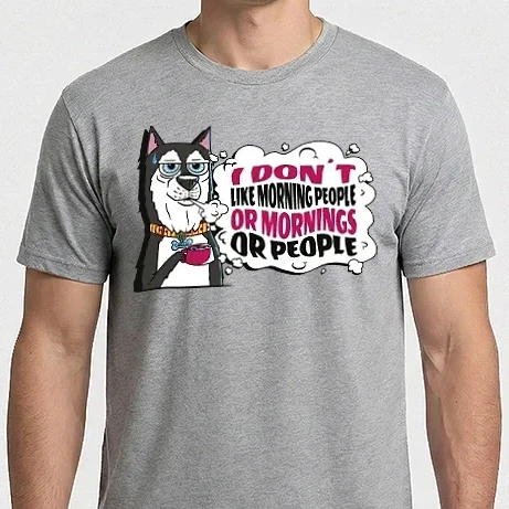 Férfi Imperial póló - Mindenkit utáló kutya