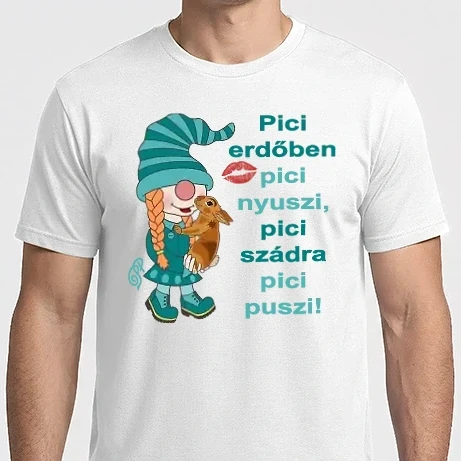 Férfi Imperial póló - Pici Nyuszi Puszi