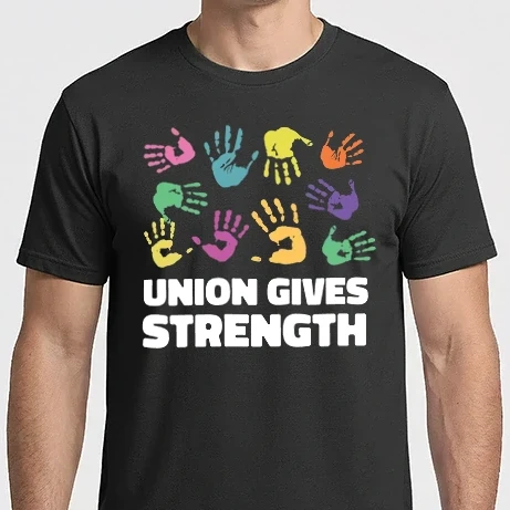 Férfi Imperial póló - Union Gives Strenght