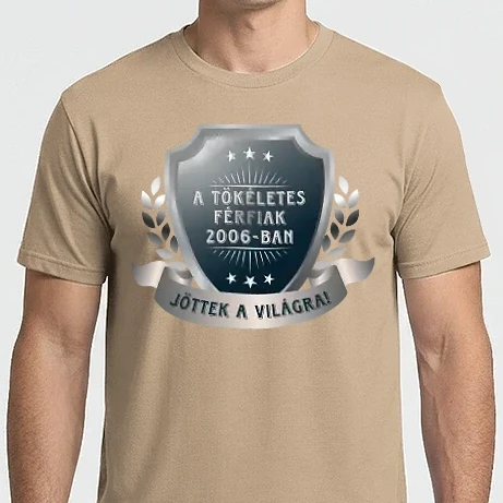 Férfi Imperial póló - A tökéletes férfiak 2006