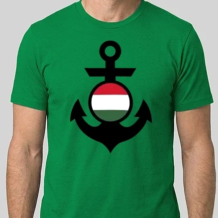 Férfi Alap póló - Magyar hajós