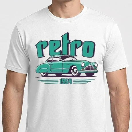 Férfi Imperial póló - retro car, vintage car, retró autó