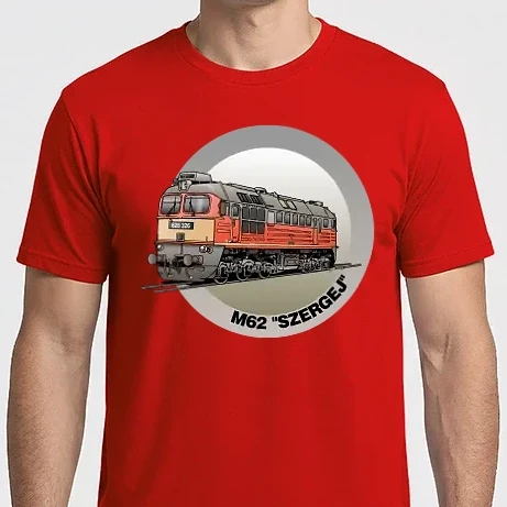Férfi Imperial póló - M62 ˝Szergej˝ mozdony 