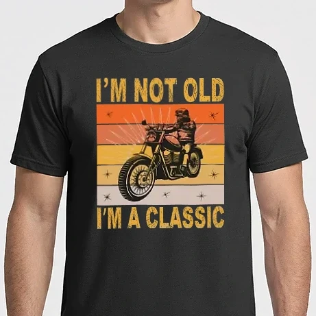 Férfi Imperial póló - Nem vagyok öreg, klasszikus vagyok - I'm Not Old I'm A Classic