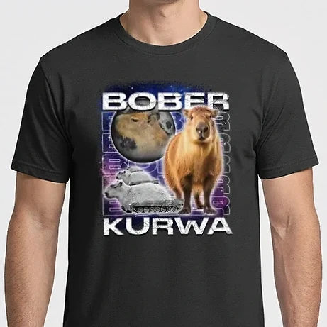 Férfi Imperial póló - NEMBóber Kurwa_capybara