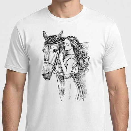 Férfi Imperial póló - lovas