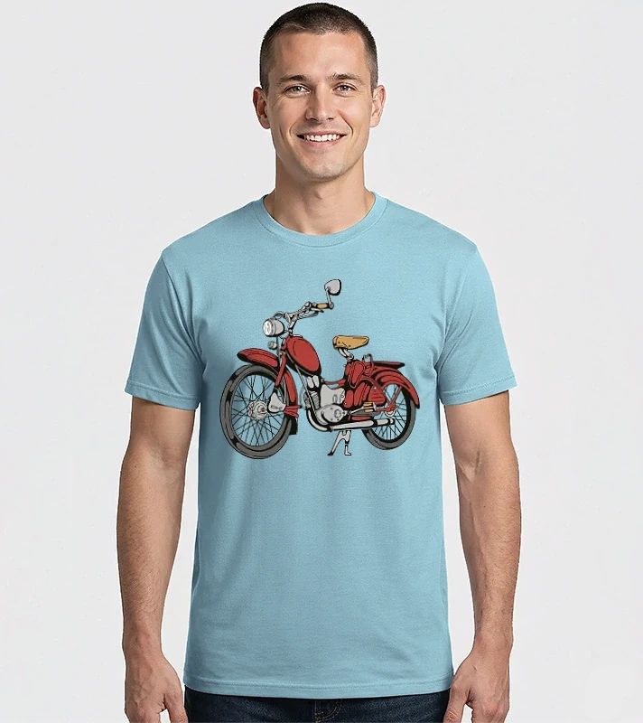 Retro motor – Férfi Imperial póló