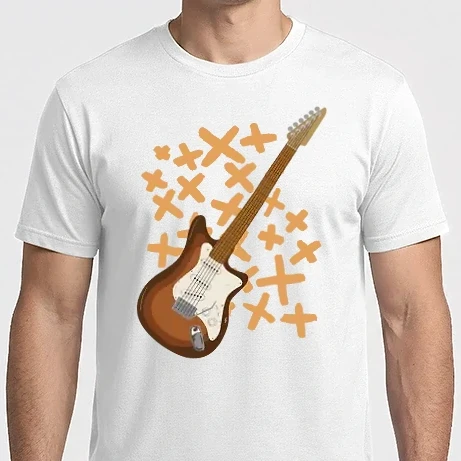 Férfi Imperial póló - Elektromos gitár