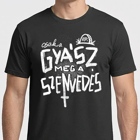 Férfi Imperial póló - Gyász meg a szenvedés