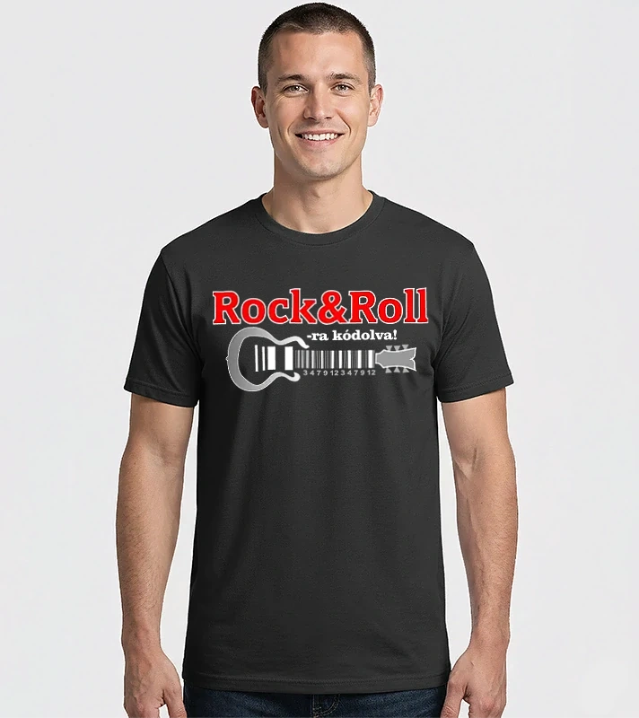 Rock and rollra kódolva – Férfi Imperial póló