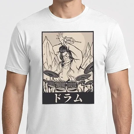 Férfi Imperial póló - Szamuráj dobos