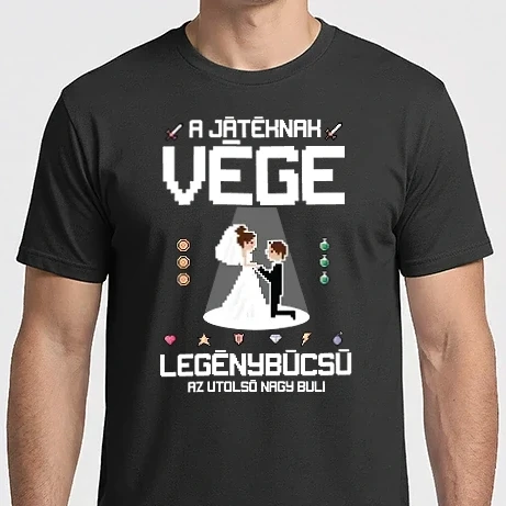 Férfi Imperial póló - Gamer Legénybúcsú