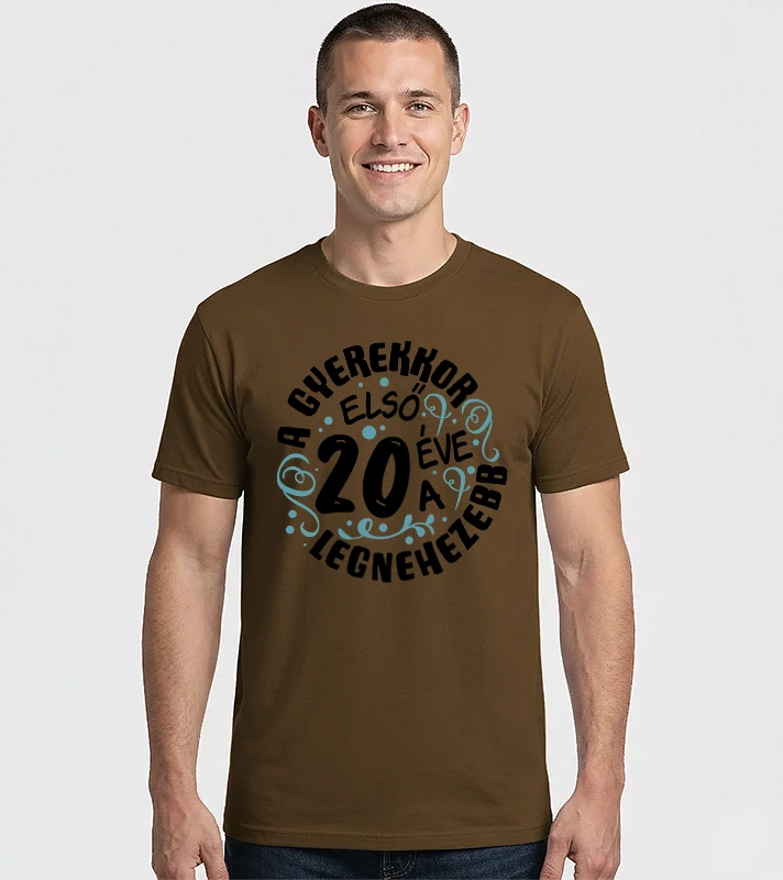 Gyerekkor 20 éves – Férfi Imperial póló