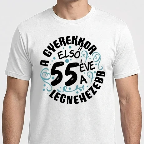 Férfi Imperial póló - Gyerekkor 55 éves