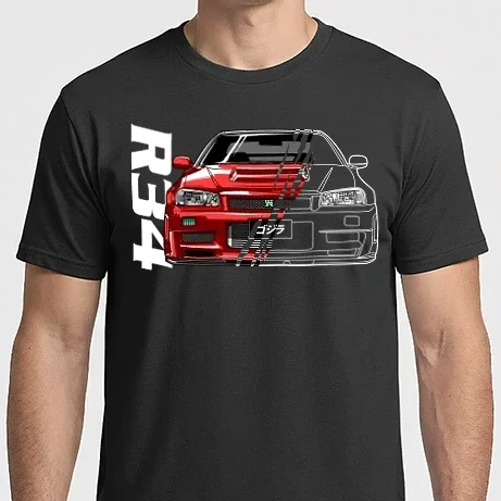 Férfi Imperial póló - Nissan Skyline GTR R34 