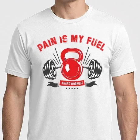 Férfi Imperial póló - PAIN IY MY FUEL