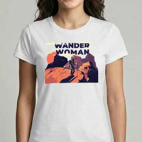 Női Imperial póló - Wander woman