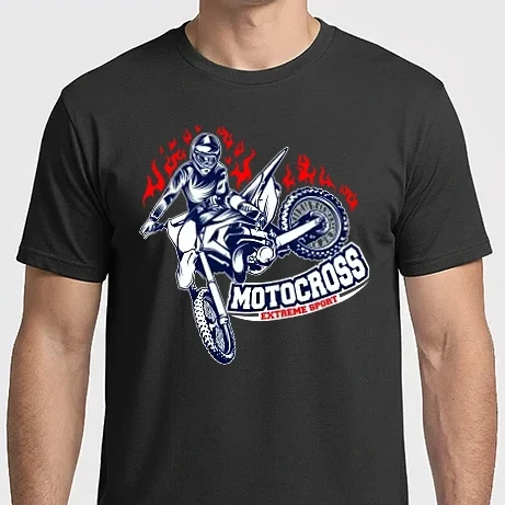 Férfi Imperial póló - Motocross