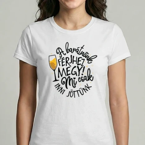 Női Imperial póló - A barátnőnk férjhez megy lght
