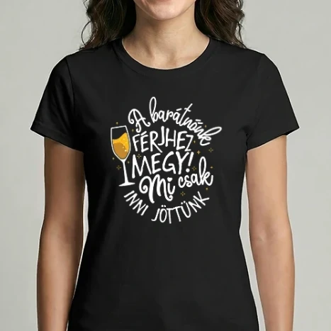 Női Imperial póló - A barátnőnk férjhez megy