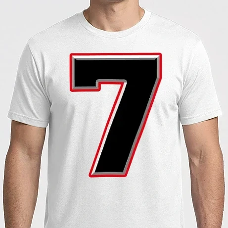 Férfi Imperial póló - sorszám,mezszám,szám, hetes, hét,7