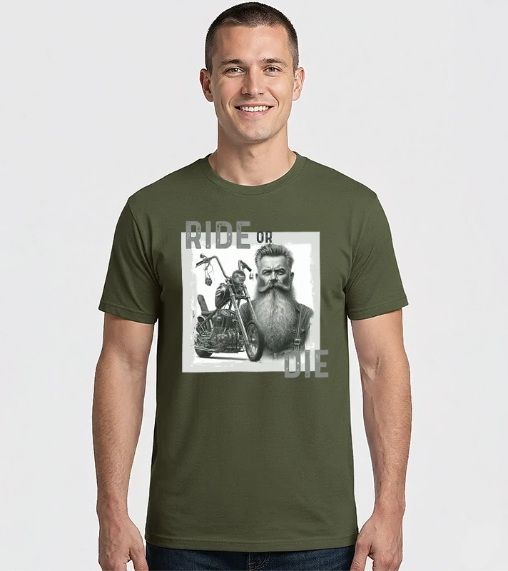 RIDE OR DIE CHOPPER – Férfi Imperial póló