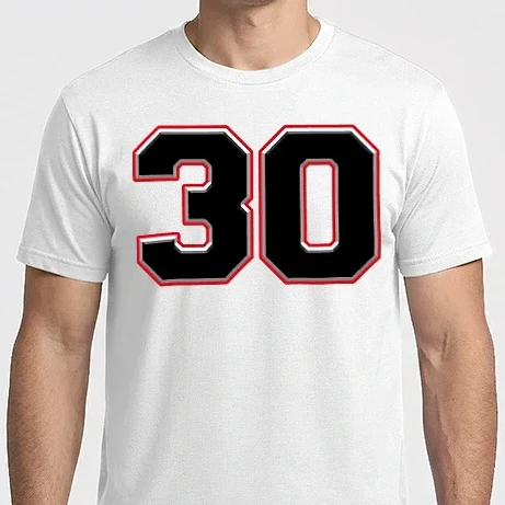 Férfi Imperial póló - sorszám,mezszám,szám, harmincas, harminc, 30