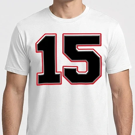 Férfi Imperial póló - sorszám,mezszám,szám, tizenötös, tizenöt, 15
