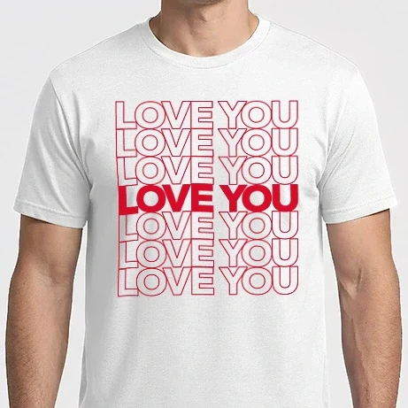 Férfi Imperial póló - Love You