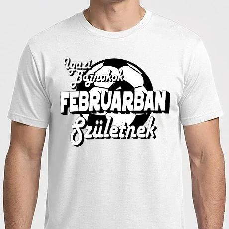Férfi Imperial póló - Igazi bajnokok februárban születnek