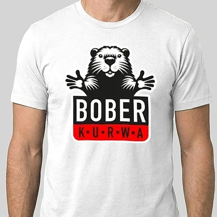 Férfi Alap póló - Bober kurwa