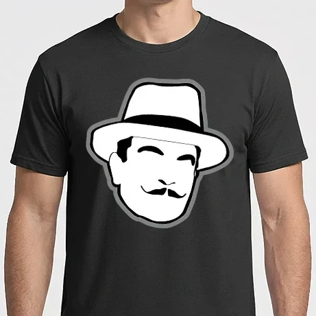 Férfi Imperial póló - Hercule Poirot