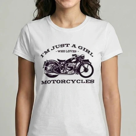 Női Imperial póló - Motoros csaj