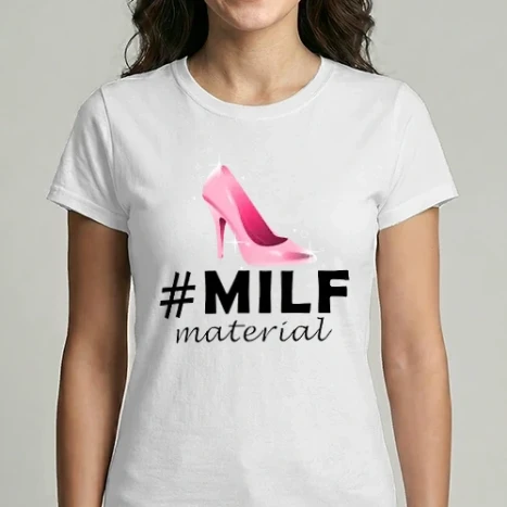Női Imperial póló - MILF material cipővel