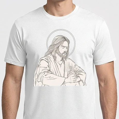 Férfi Imperial póló - Jézus