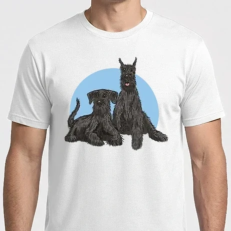Férfi Imperial póló - Schnauzer Kutya
