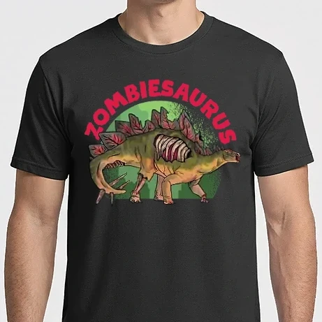 Férfi Imperial póló - Zombiesaurus