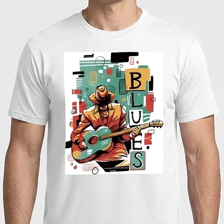 Férfi Imperial póló - Blues színes