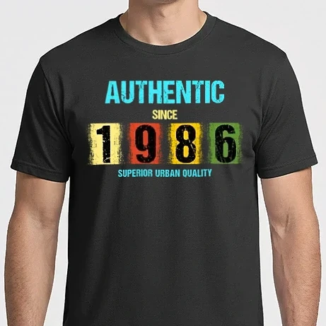 Férfi Imperial póló - AUTHENTIC SINCE 1986, SUPERIOR URBAN QUALITY, 1986-BaN SZÜLETETT
