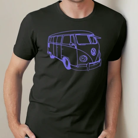 Férfi prémium fit kerek nyakú póló - Volkswagen