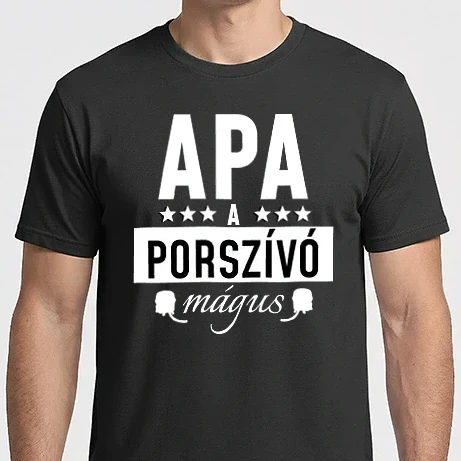 Férfi Imperial póló - Apa a porszívó mágus