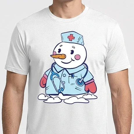 Férfi Imperial póló - Hóember ápoló