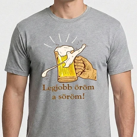 Férfi Imperial póló - Sör